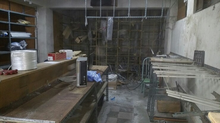 강남구 삼성동 지하공장 이전후 원상복구 기본철거및 폐기물처리현장